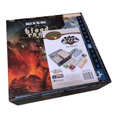 Blood Rage Board Game with Broken Token Wooden Organizer 100% Complete See Video - Image 1 of 4