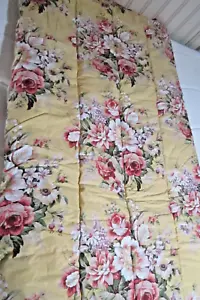 RALPH LAUREN Sophie Brooke Floral Cabbage Rose Twin Comforter Retired Pristine! - Picture 1 of 7