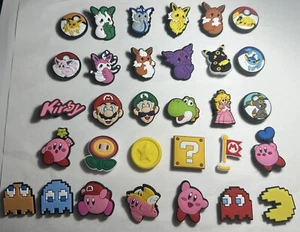 Video Game Characters Croc Charms 31pc Set New  ! Read Description - Picture 1 of 1
