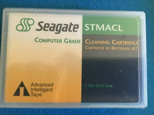 NEW 1/PK SEAGATE AIT 7.5m 8mm Tape Head Cleaning Cartridge P/N: STMACL - Picture 1 of 2