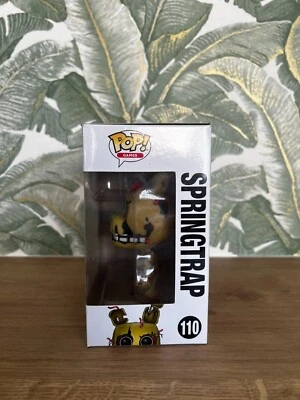 🍋 FUNKO POP #110 FNAF SPRINGTRAP EXCLUSIVE GLOWS IN THE DARK - Imagen 1 de 4