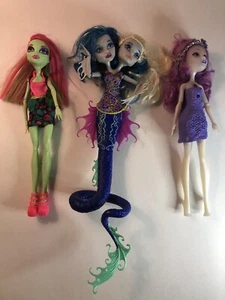 Monster high doll lot(3), Peri and Pearl, Venus Mcflytrap. fashion dolls. Mattel - Picture 1 of 15