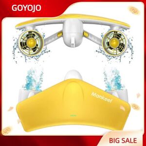 Underwater Scooter Booster Swimming Thruster Diving Electric Floatboard Power W7
