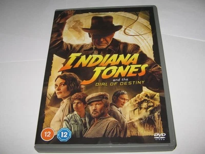INDIANA JONES and THE DIAL OF DESTINY (2023)  Harrison Ford   Region 0 PAL DVD - Image 1 of 2