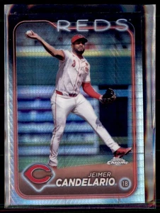 2024 Topps Chrome Update Prism Refractor Jeimer Candelario #USC81 - Imagen 1 de 2