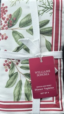 Juego de servilletas Williams-Sonoma Woodland Berry/4 Foto 1 de 2