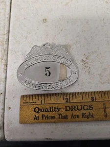 Vintage US Post Office USPS Letter Carrier Hat Badge Pin N.C. Walter Sons NY #5 - Picture 1 of 5