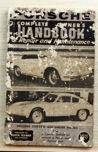 CLYMER 1959-1960 & Earlier PORSCHE COMPLETE OWNER'S HANDBOOK Repair/Maintenance - Picture 1 of 8