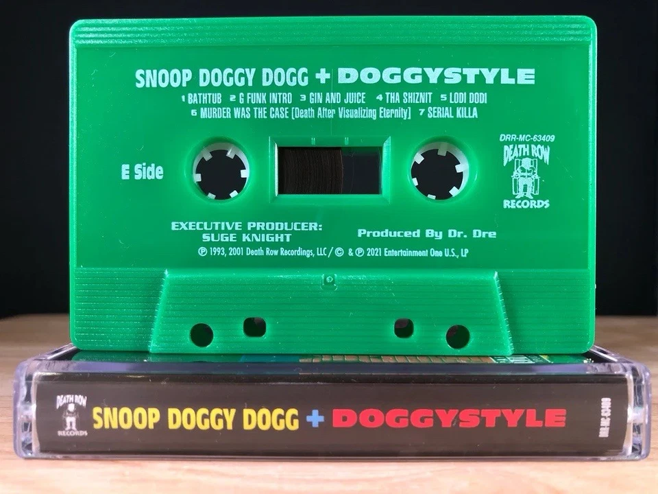 Snoop Doggy Dogg Doggystyle Cassette Tape Chronic Green Sealed Mint /3000 Rare - Image 1 of 4