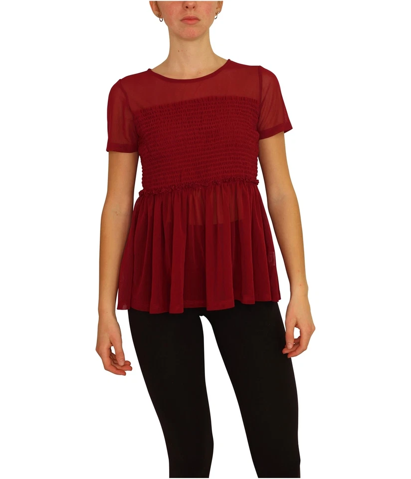 Blusa de punto ajustada bar III para mujer Foto 1 de 1