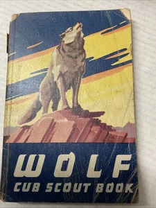 Vintage 1962 (c)1954 Cub Scout Wolf Book Boy Scouts of America - Bild 1 von 4