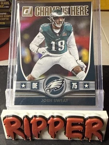 2025 Panini Donruss - Josh Sweat Champ is Here #CIH-JST - Philadelphia Eagles - Bild 1 von 2