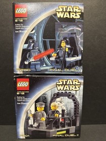 Lego Star Wars 7200 + 7201  Final Duel 1 & 2 FACTORY SEALED!