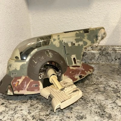 Star Wars Hasbro 1996 POTF Poder de la Fuerza Boba Fett's Slave 1 Foto 1 de 4