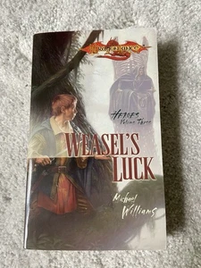 DRAGON LANCE-HEROES VOL.3 WEASELS LUCK MICHAEL WILLIAMS-PAPERBACK - Picture 1 of 3