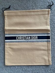 Authentic Brand New Christian Dior Dust Bag Pouch Storage Bag Empty Packaging