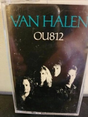 VAN HALEN OU812 1988 CASSETTE TAPE SAMMY HAGAR HARD ROCK "WHEN IT'S LOVE" - Image 1 of 4