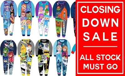 Niños Niñas Niños Licencia Oficial Personaje Polar Todo en Uno Pijama 18 Mes 10 Años Foto 1 de 2