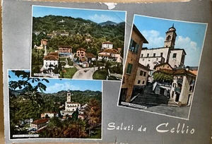 Cartolina Cellio Vercelli Valsesia viaggiata - Foto 1 di 2