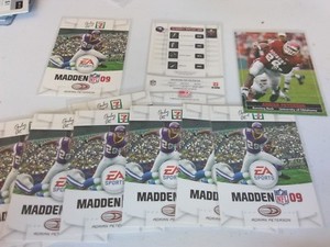 2005 SPORTS ILLUSTRATED FOR KIDS RC ADRIAN PETERSON MT+10 EA SPORTS 2002 SOONERS