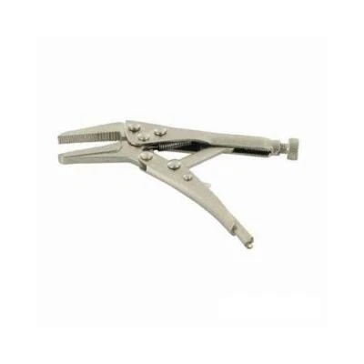 Silverline Autobloccante Naso Lungo Pinze 225mm DIY Strumento - Immagine 1 di 2