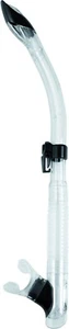 Cressi Tao Semi Dry Snorkel with Splash Guard & Purge Valve Silicone Mouthpiece - Picture 1 of 12