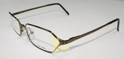 Nuevas gafas Prada auténticas vintage vpr 57e 8ae-1o1 marco mujer estuche Rx Foto 1 de 4