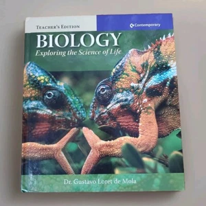 Biology: Exploring the Science of Life By Gustavo Loret De Mola TEACHERS EDITION - Picture 1 of 23