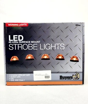 Strobe Lights 45 LEDs Surface Mount Buyers 8892000 - Image 1 of 3