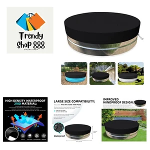 Stock Tank Pool Cover 210D Oxford Cloth is Waterproof, UV Resistant, and Dust... - Picture 1 of 8