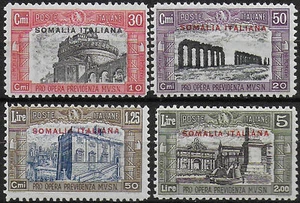 1929 Somalia Pro Milizia II 4v. MNH Sassone n. 119/22 - Imagen 1 de 1