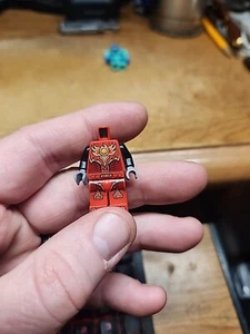 Lego Future Nya Torso Legs Hips Arms Hands Red Black Minifigure Minifig No Head - Picture 1 of 5