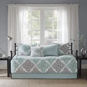 Daybed Cover Set - Double Sided Quilting Casual Design, All Season Bedding with - Picture 1 of 10