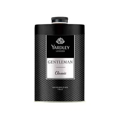 Pó de talco desodorizante Yardley London Gentleman para homens 100 g - Imagem 1 de 4