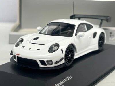 Modello Di Auto Da Turismo 1/43 Porsche 911 GT3 R Bianco Ixo - Immagine 1 di 4