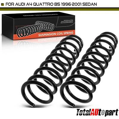 2 piezas muelle helicoidal trasero izquierdo y derecho para Audi B5 A4 Quattro 1996-2001 8D5511115G Foto 1 de 4