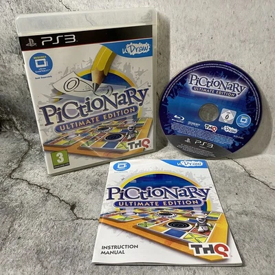 Pictionary Ultimate Edition Complete with Manual PS3 PlayStation 3 Game PAL - Image 1 of 4