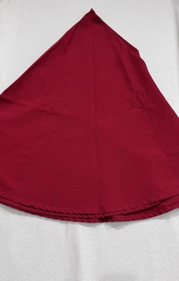 2 THRESHOLD Target  Red Cotton Blend Holiday Tablecloth 64” Christmas - Image 1 of 3