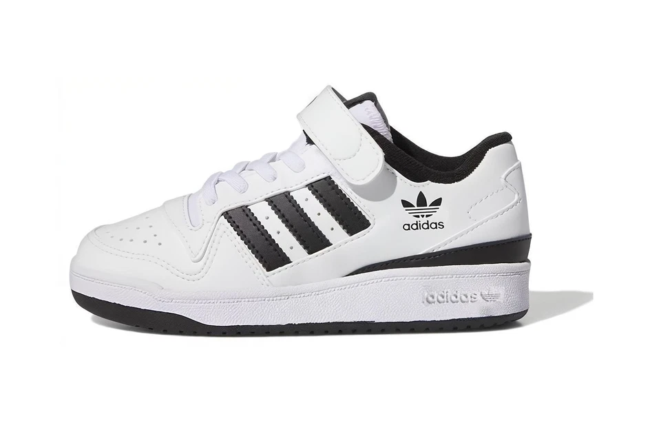 Size 11 (PS) - adidas Forum Low White
