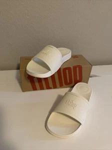 FitFlop Mujer Iqushion Slides Crema 9 NUEVO - Imagen 1 de 5