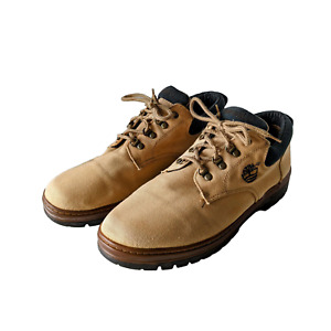 Vintage Timberland Canvas Shoe Sneaker Mens Size 13 Khaki Hiking Heritage USA