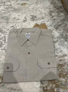 WTAPS Men’s Shirt In Beige /Grey BNWT Size M - Picture 1 of 12