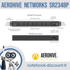 AEROHIVE NETWORK SR2348P  48 port Gigabit Ethernet SWITCH   48x PoE ports