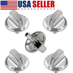 Range Control Knob 5304525746 For Frigidaire FFGC3626SS/A/B/C/D FFGC3026SS/A/B/C - Picture 1 of 12