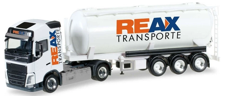 HERPA - VOLVO FH Gl. 4X2 con rimorchio silo 3 Assi REAX - 1/87 - HER306881 - Immagine 1 di 1