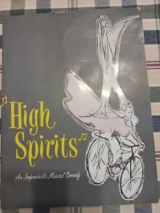 Beatrice Lillie Tammy Grimes HIGH SPIRITS Noel Coward Broadway Program 1963-4 - Picture 1 of 7