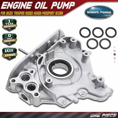 Engine Oil Pump for Isuzu Trooper Rodeo Honda Passport Acura SLX V6 3.2L SOHC - Image 1 of 4