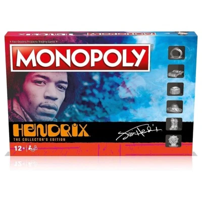 Monopoly: Jimi Hendrix Edition The Collector's Edition 2-6 Players Kids Age 12+ - Image 1 of 4