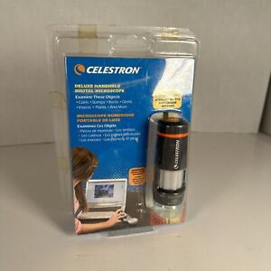 Celestron Delux Handheld Digital USB 2.0 Microscope 150x Model #44302-A CIB