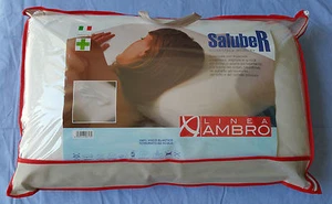 GUANCIALE CUSCINO IN MEMORY SYSTEM LINEA AMBRO ERGONOMICO ORTOCERVICALE SALUBER